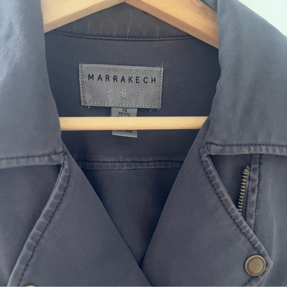 Marrakech Anthropologie Moto Biker Jacket - Picture 6 of 9
